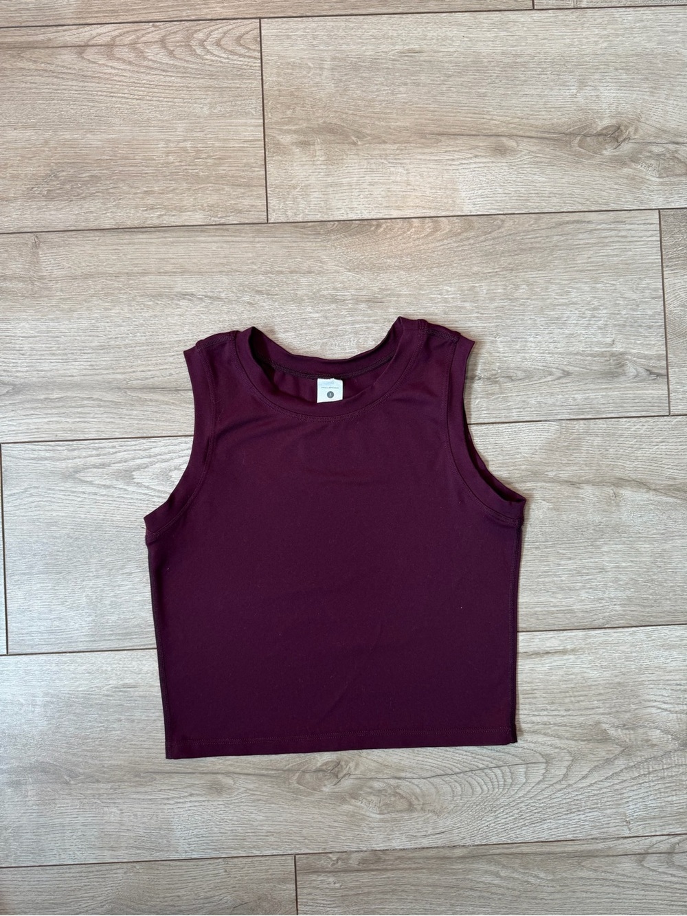 PARAGON Burgundy Sleeveless Tank Top